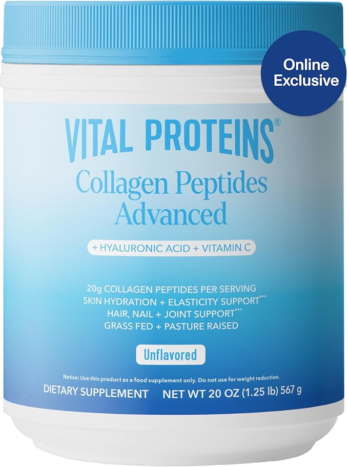 Vital Proteins Collagen Peptides Powder – 20oz Unflavored